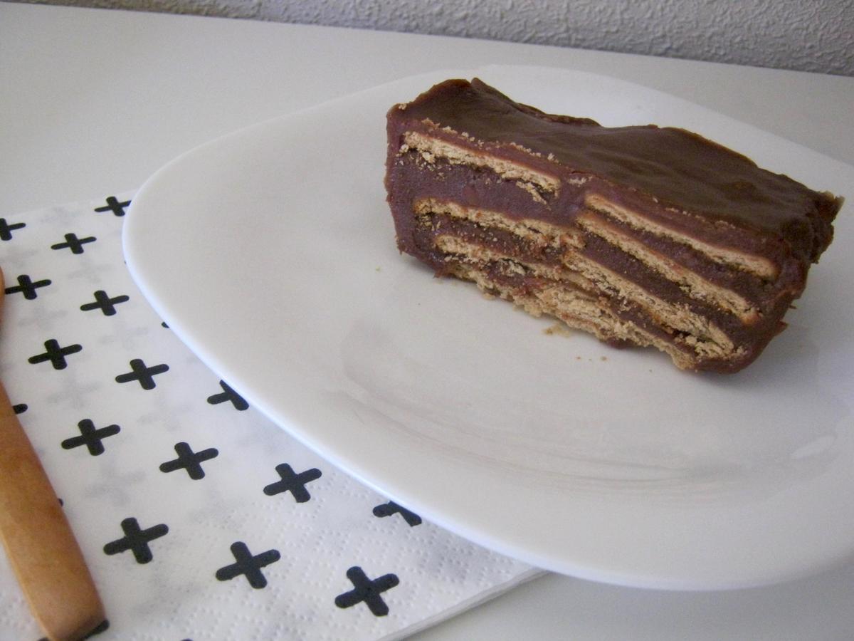 tarta de chocolate y galletas maria